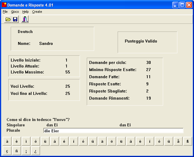 Domande e Risposte: Deutsch