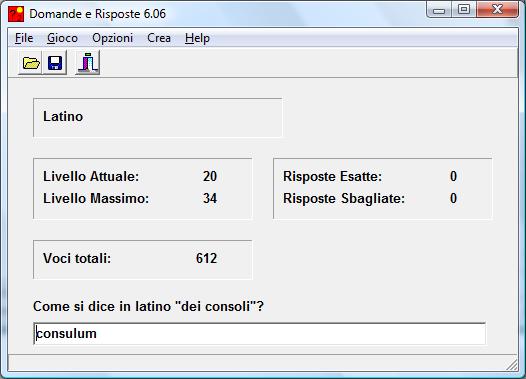 Domande e Risposte: Latino