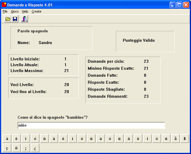 Domande e Risposte: Spagnolo